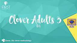 Imagen del curso 24-25 Clover Adults 3 (L-X 19:00-20:30 Julia) (1)